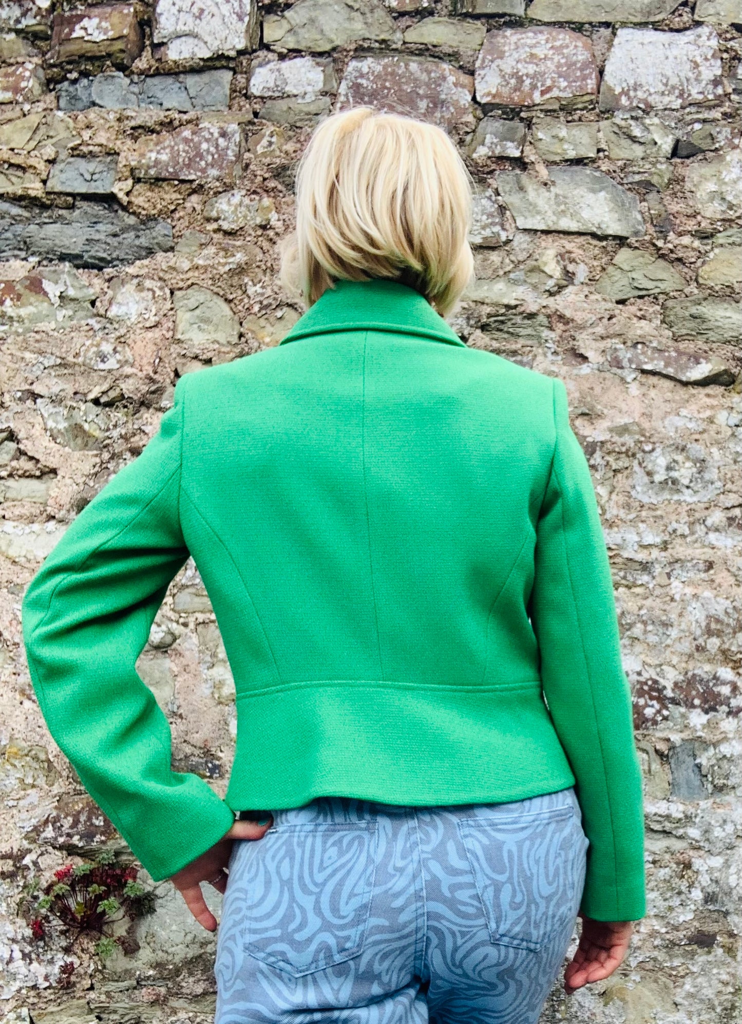 Retro 60’s style green Jacket