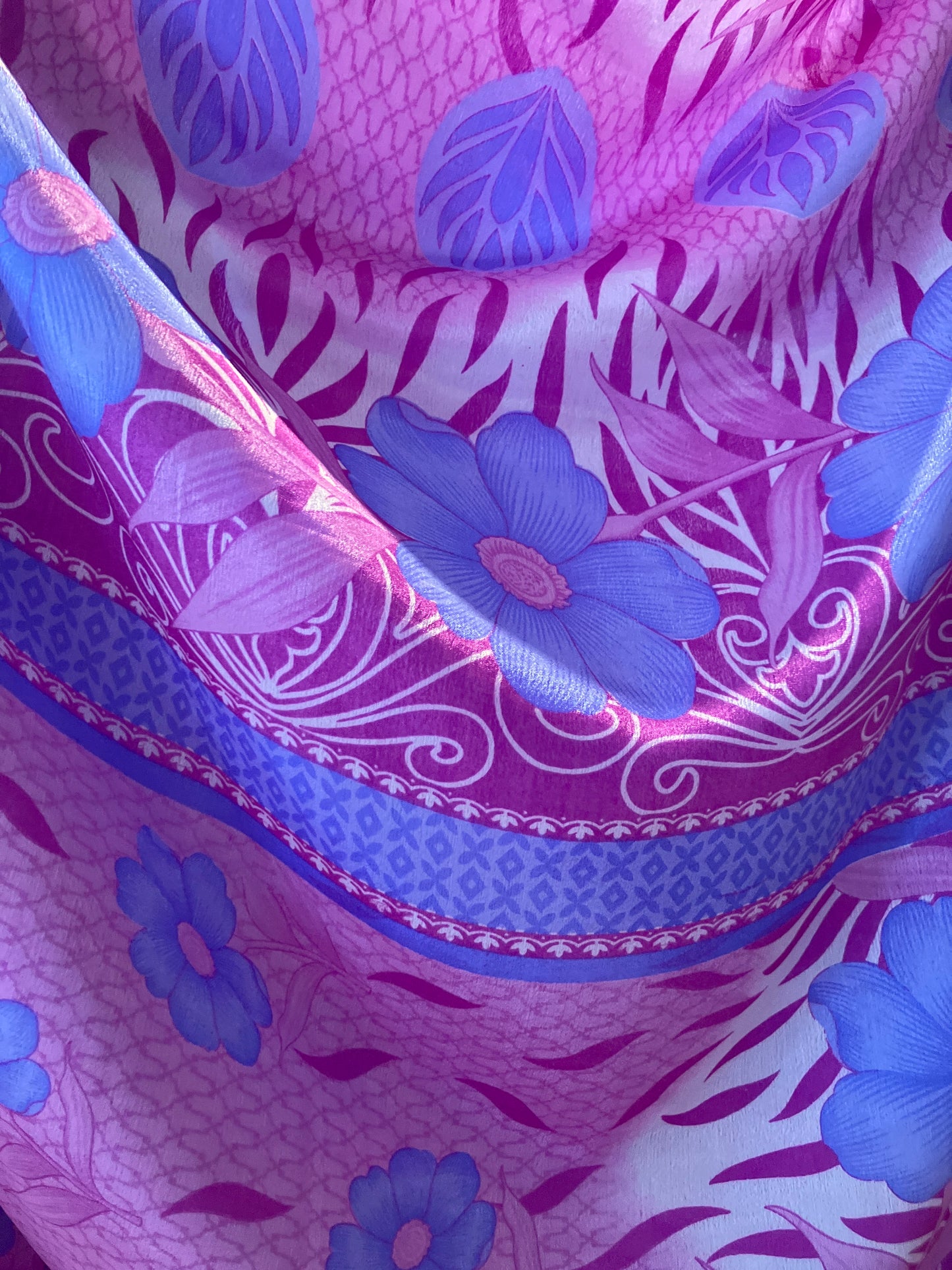 Hand made Indian sari fabric belted jumpsuit/Romper