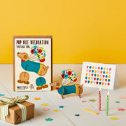 Pop out happy birthday sausage dog card