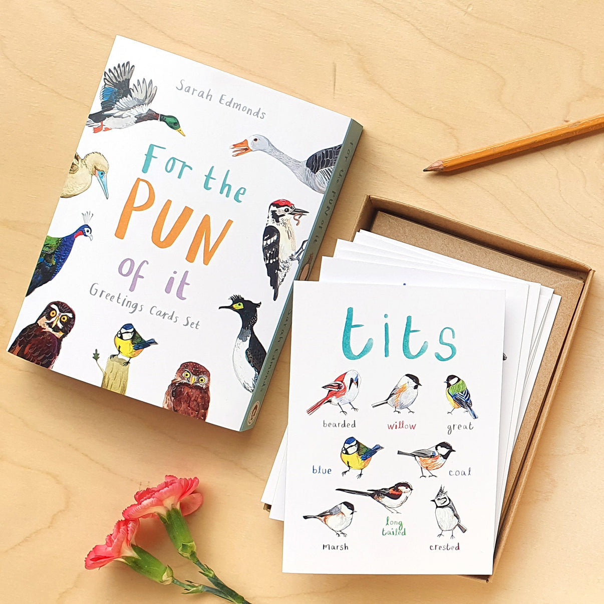 Pun of it Box Of 8 Cards