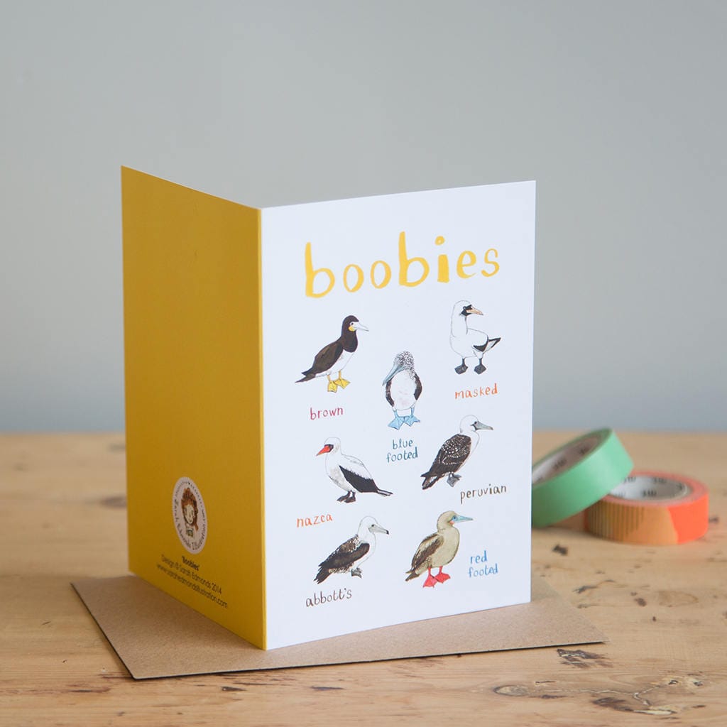 Boobies Card