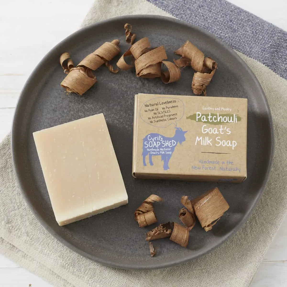 Patchouli goats milk soap