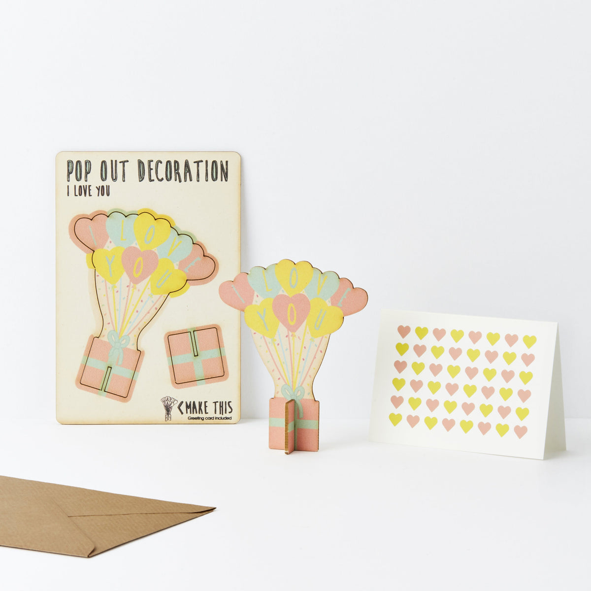 Pop Out Greeting Card