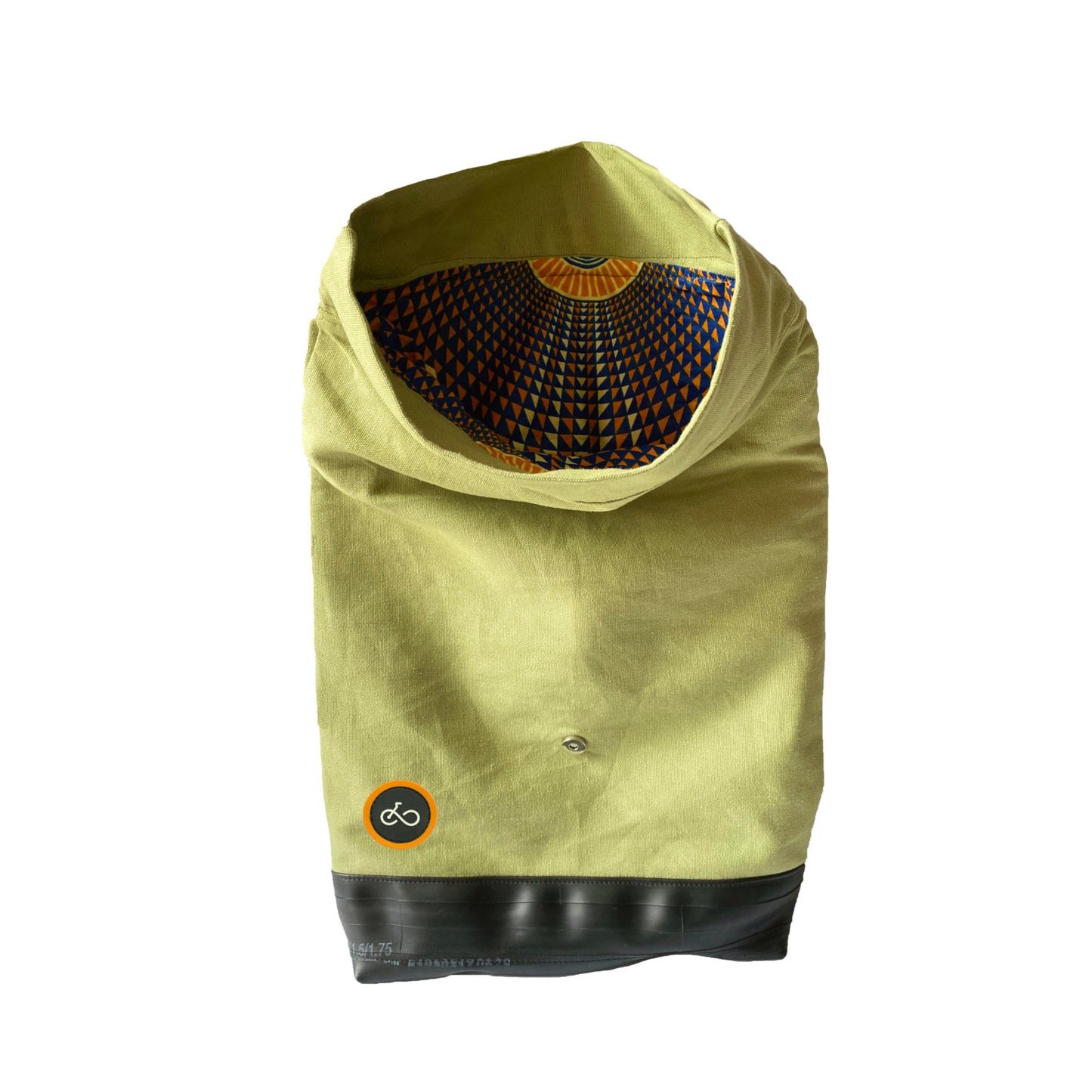 Cycle of Good green organic canvas rucksack