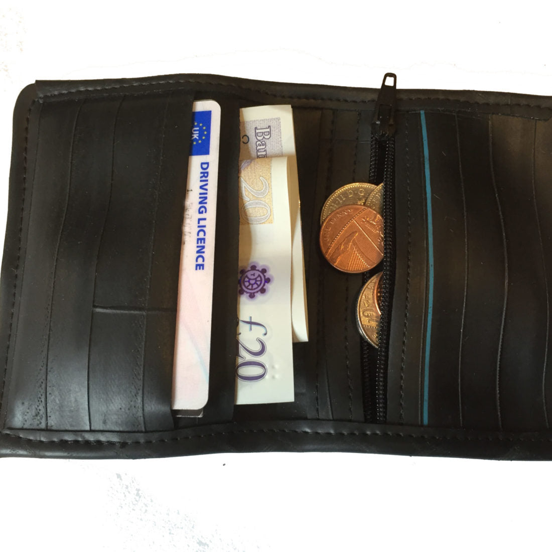 Cycle of Good Slim Line Wallet with Zip
