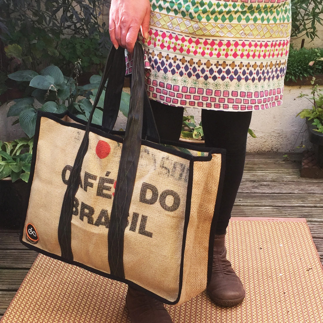 Cycle of Good Large coffee sack bag