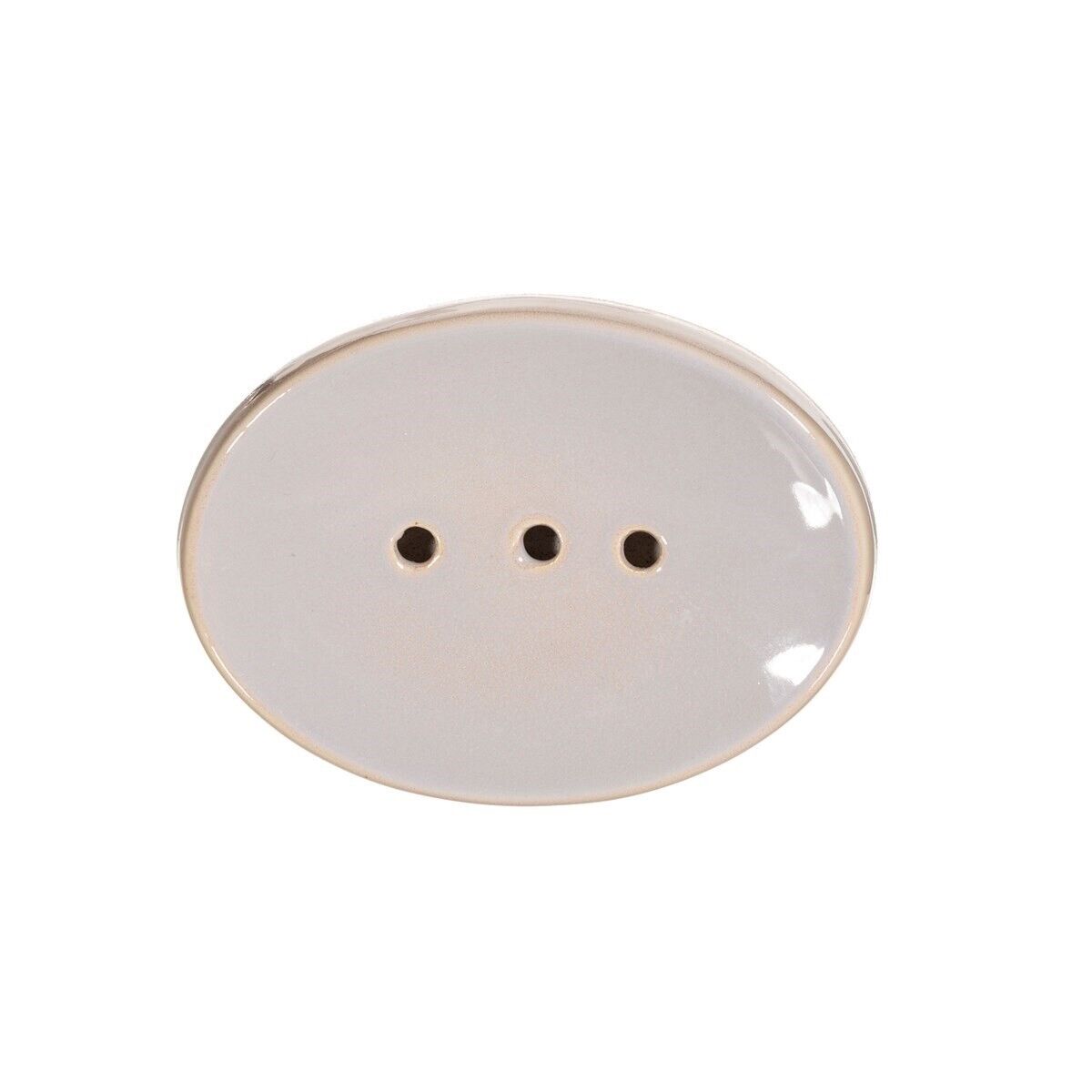 Sass and Belle grey dip glaze soap dish