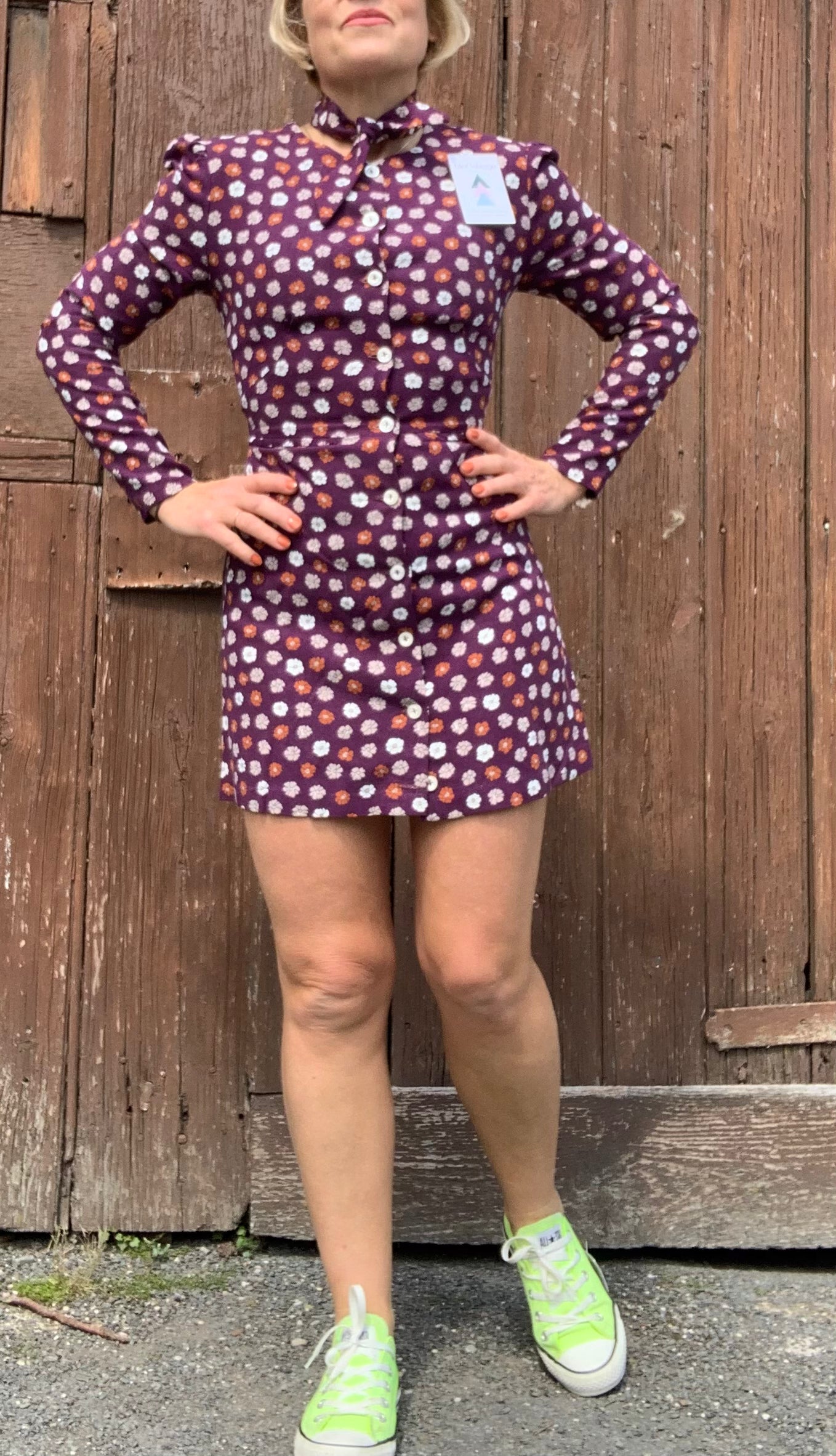 Original 1960’s floral mini dress