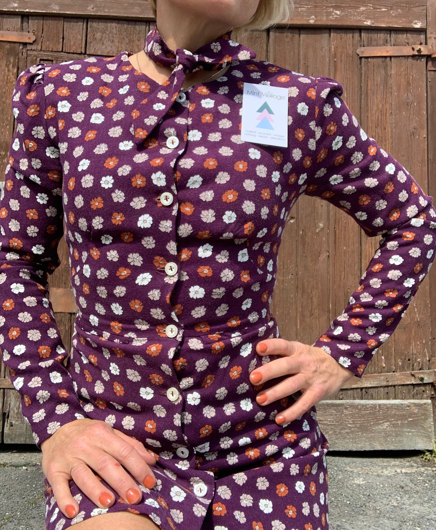 Original 1960’s floral mini dress