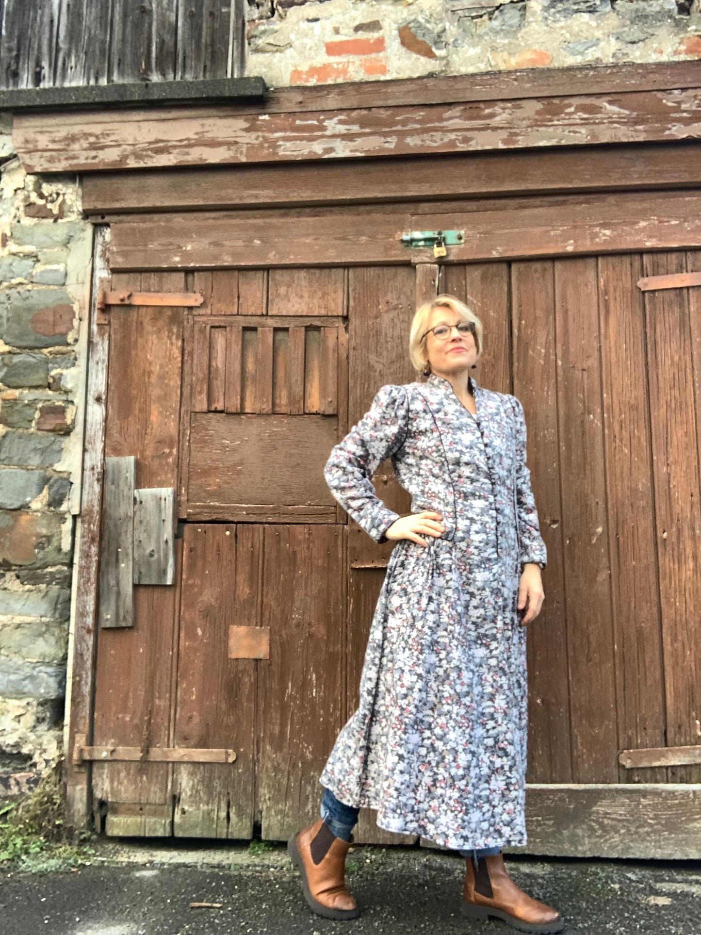 Vintage 1980’s prairie style dress by Origin