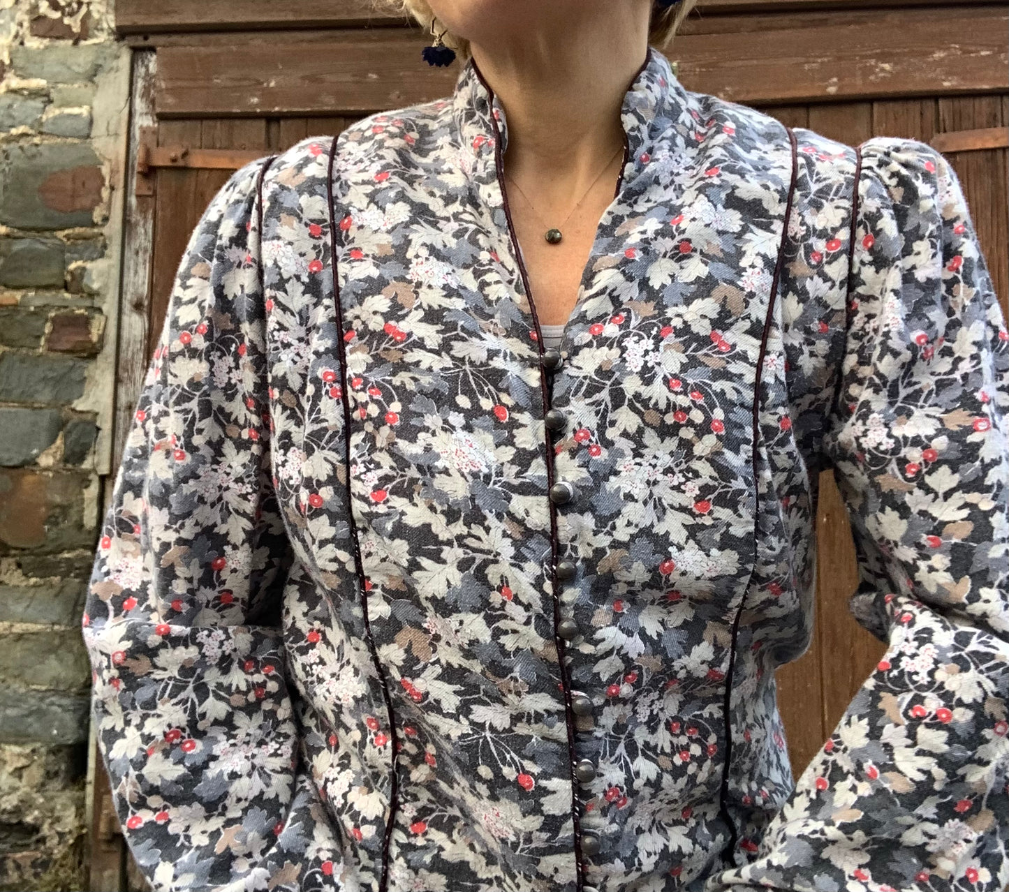 Vintage 1980’s prairie style dress by Origin