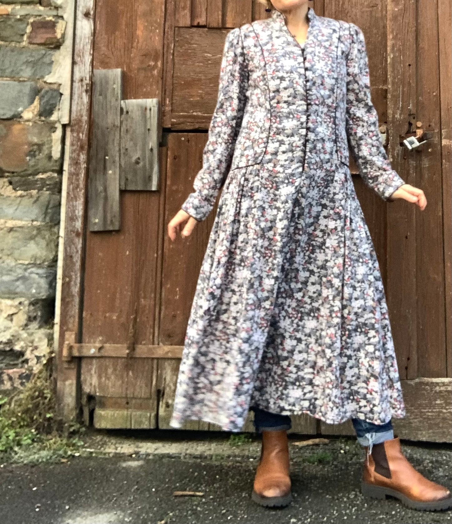 Vintage 1980’s prairie style dress by Origin