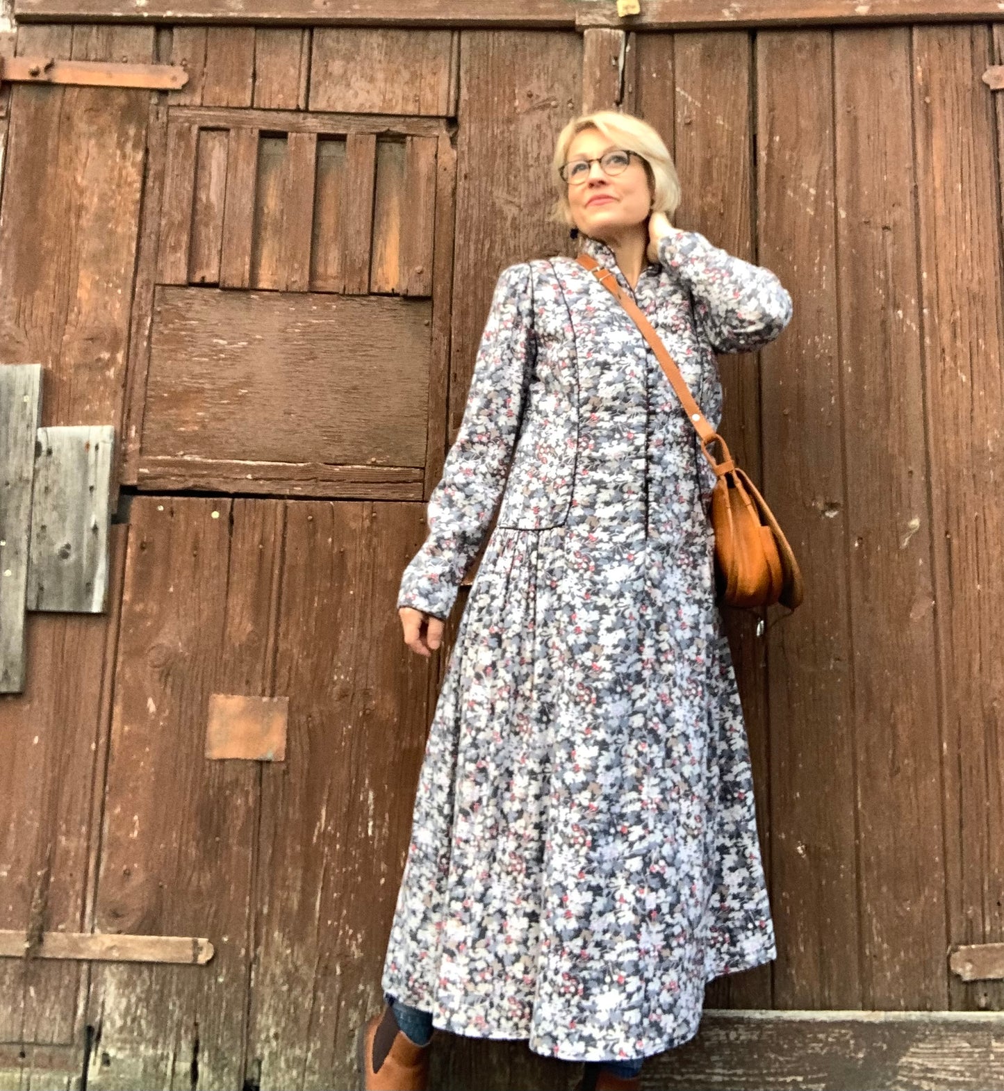 Vintage 1980’s prairie style dress by Origin