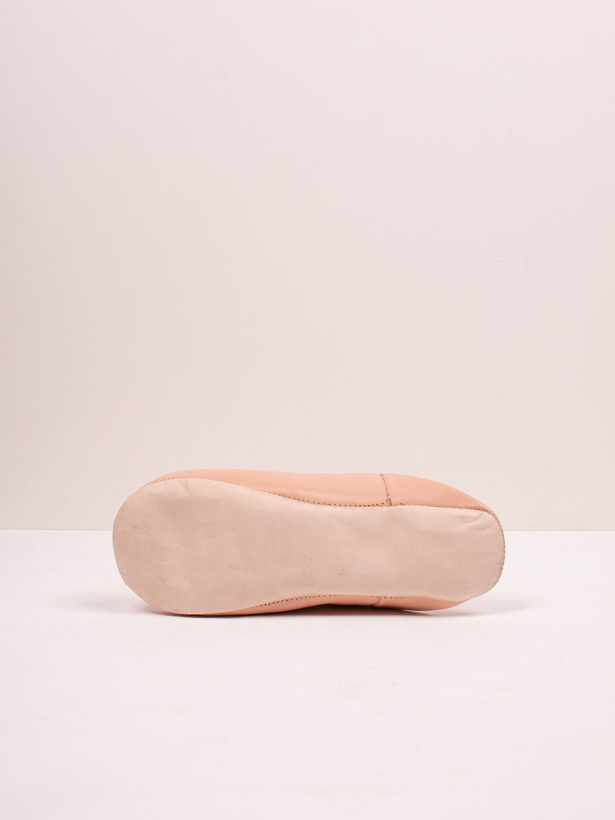 Moroccan Ballet pink leather mule slippers