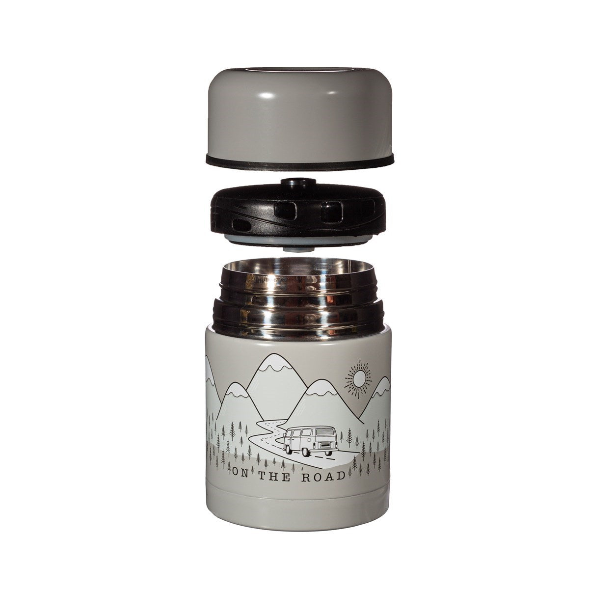 Travel & adventure double wall food flask