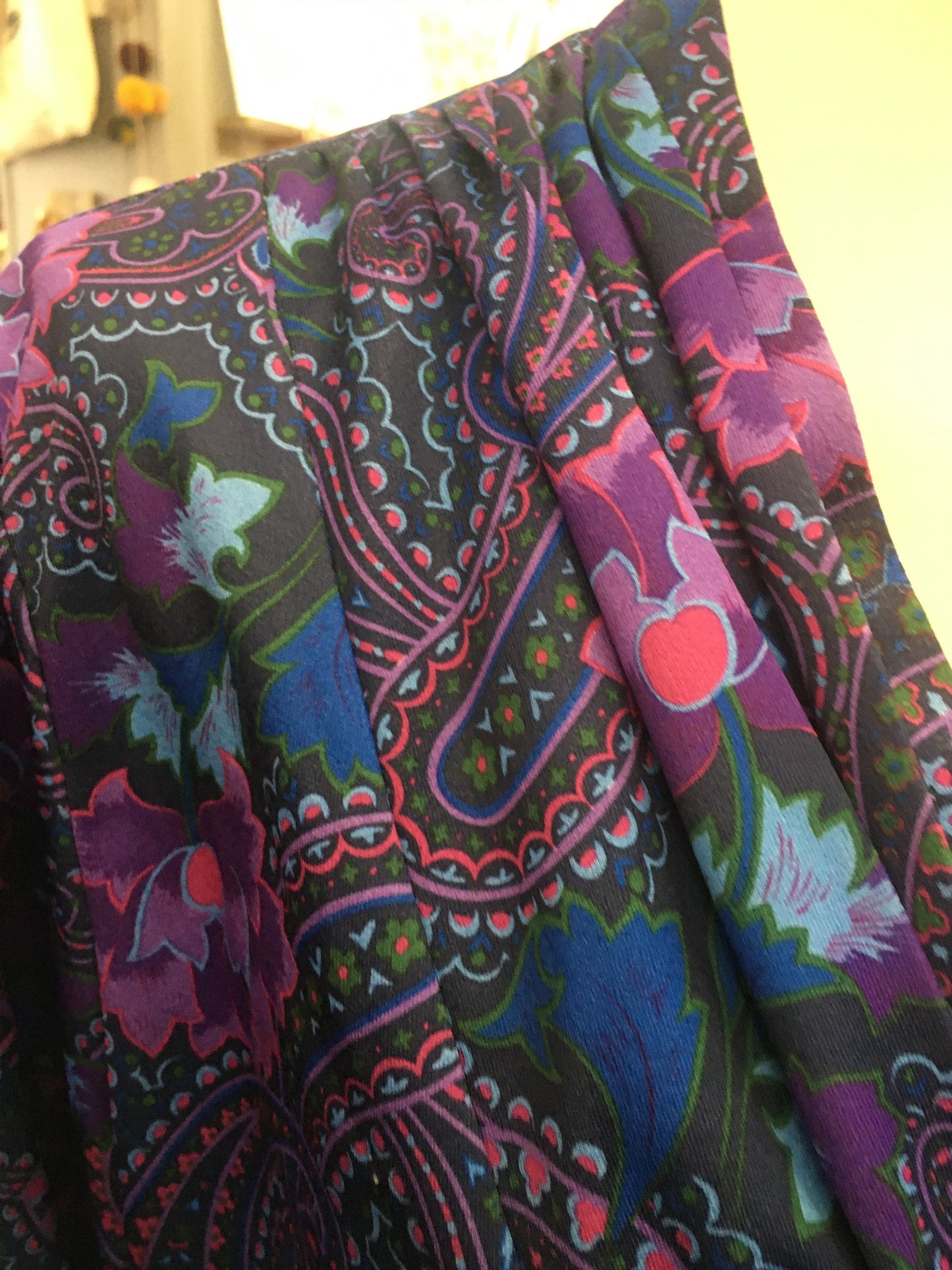 1970’s Vintage Paisley blouse