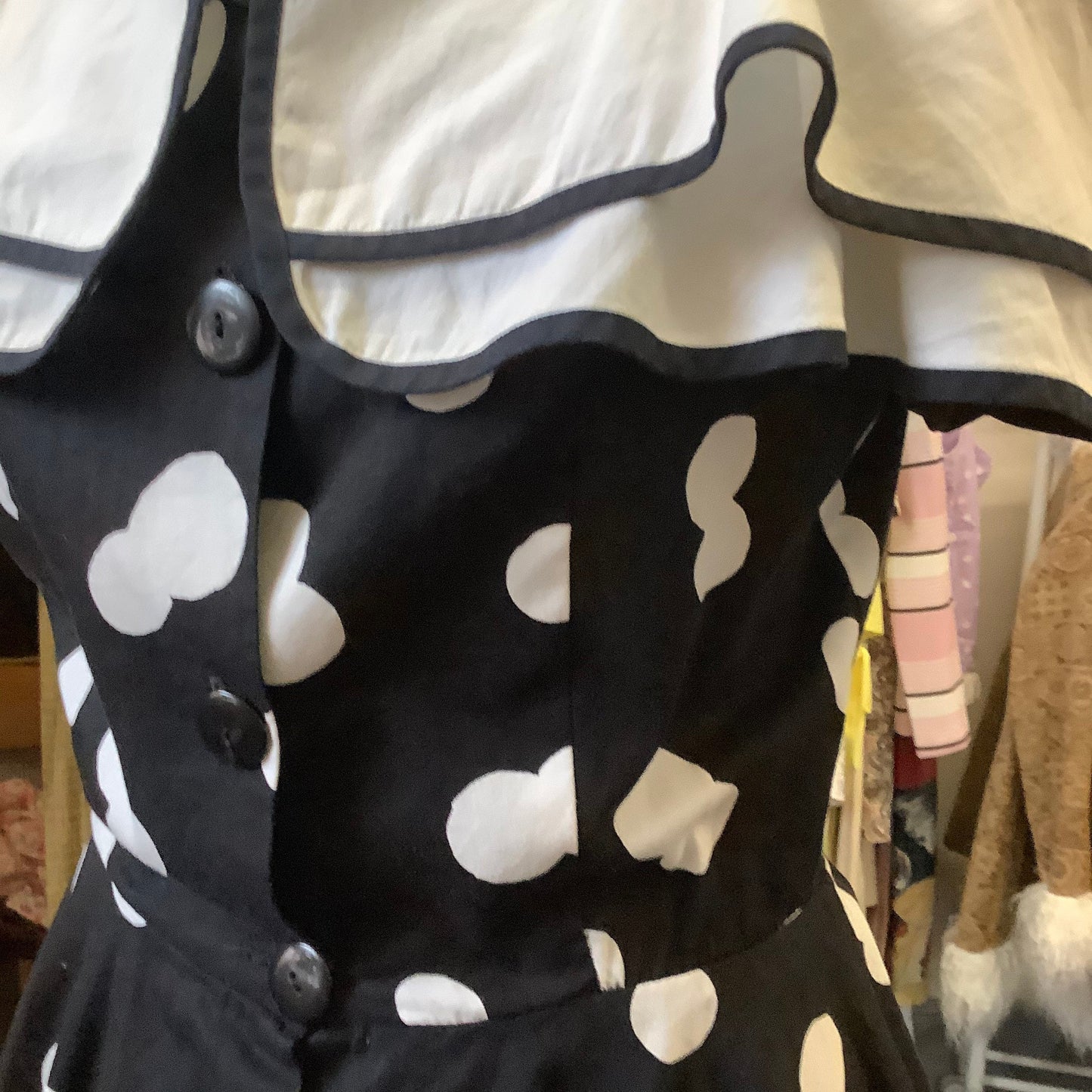 American Vintage polka dot 50’s rockabilly style dress