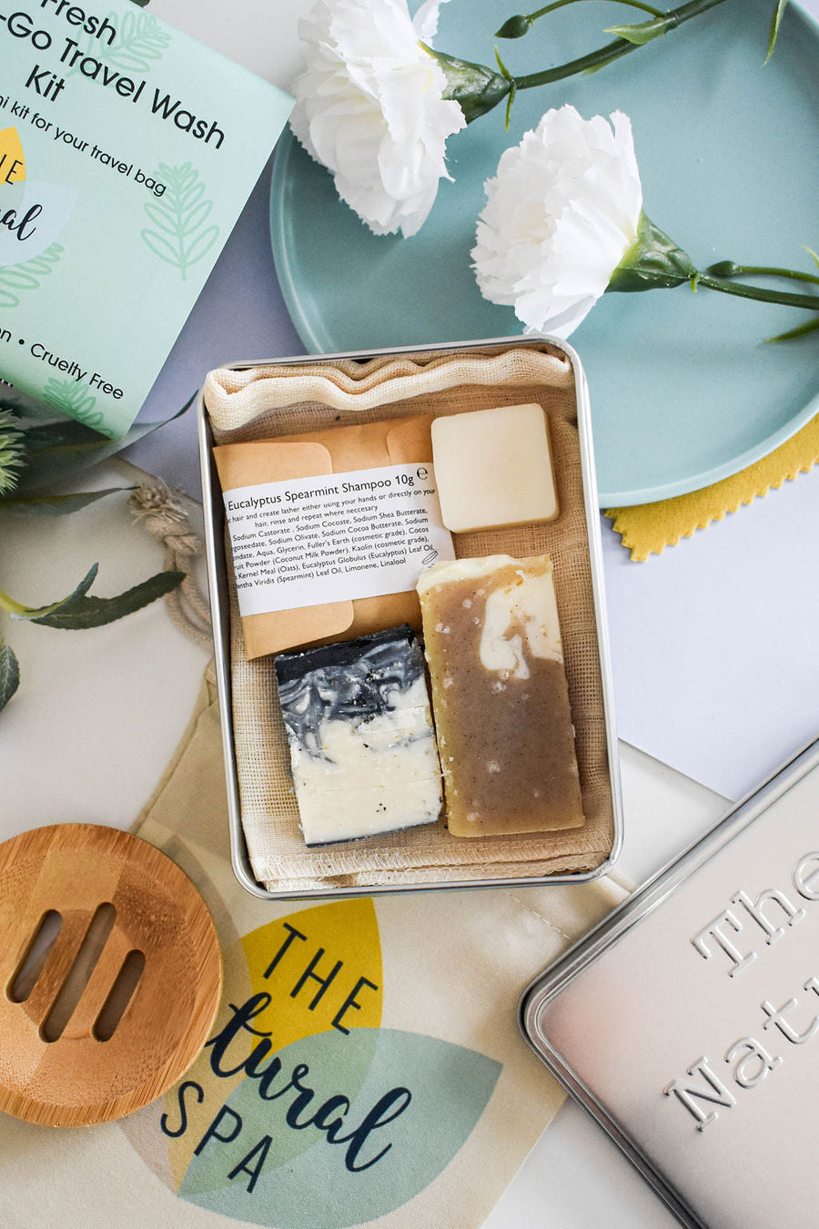 Natural Spa Fresh Mini "on the go" Travel Wash kit