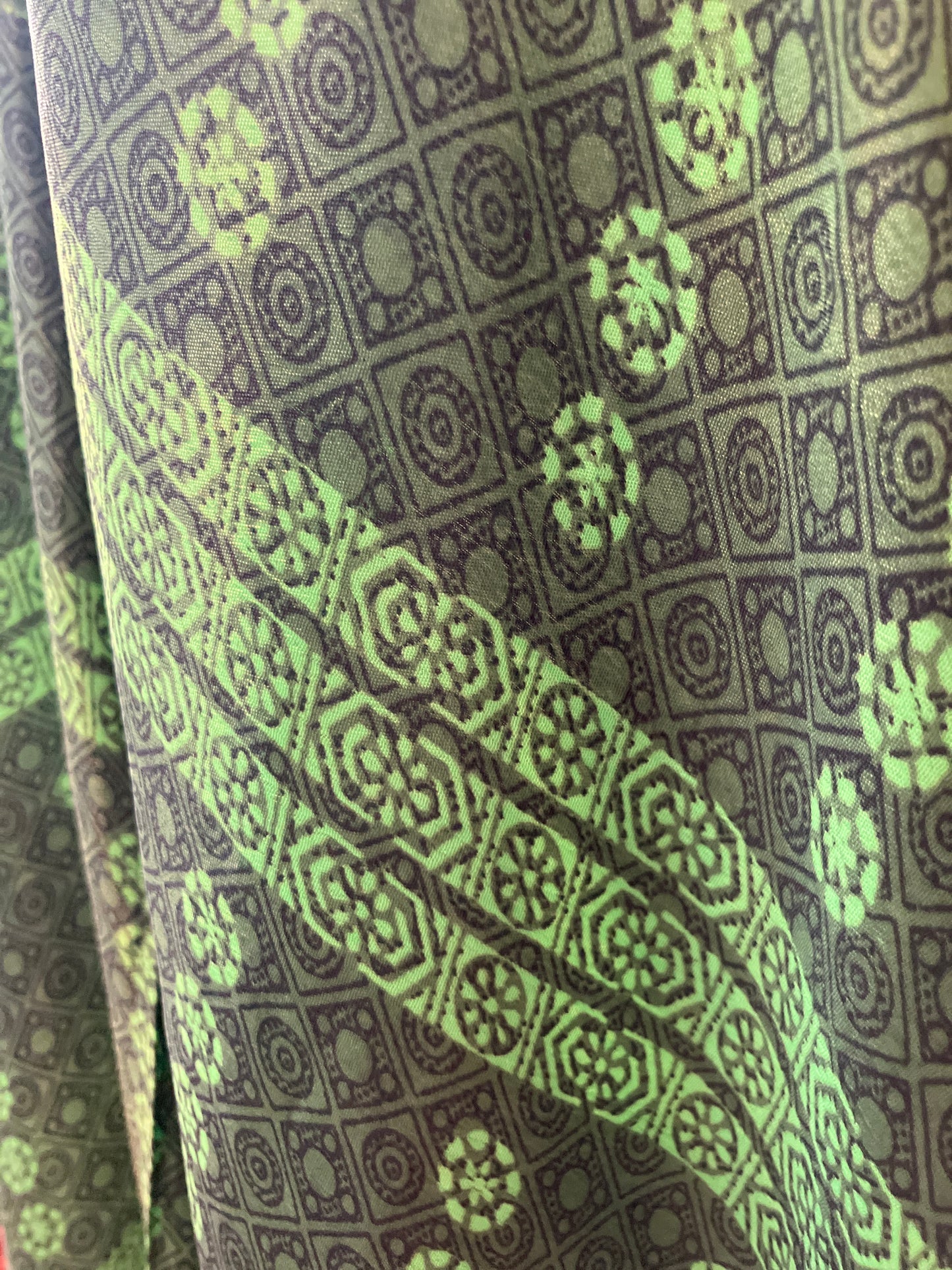 Hand made Indian sari fabric belted jumpsuit/Romper
