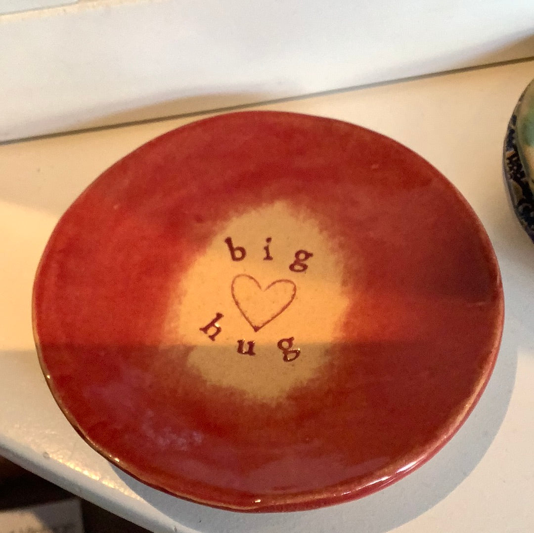 Love and Lovelier Handmade Pottery Big Hug Trinket Bowl