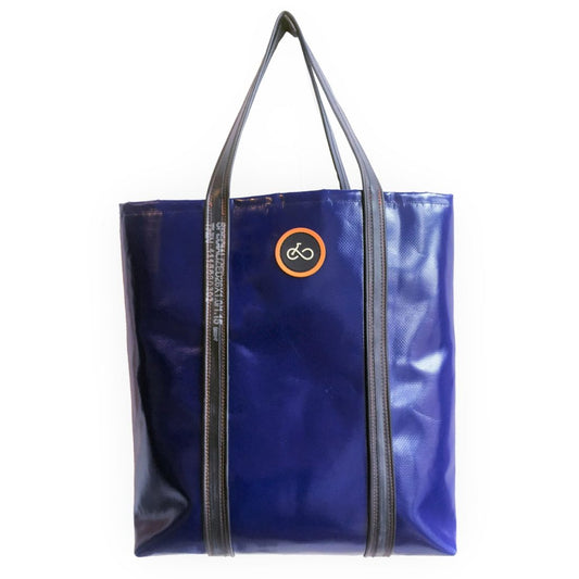 Cycle of Good Recycled Lorry Curtain Tote Bag