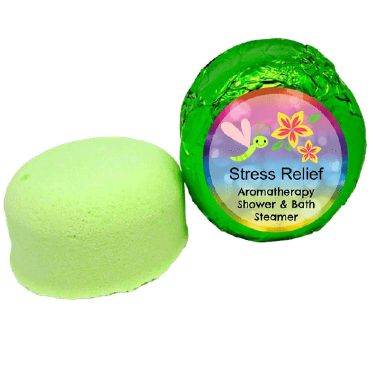 Stress relief shower steamer