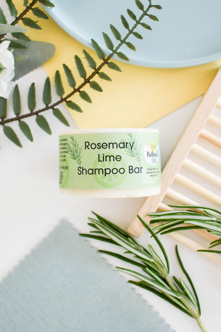 The Natural Spa Rose Lime Shampoo Bar