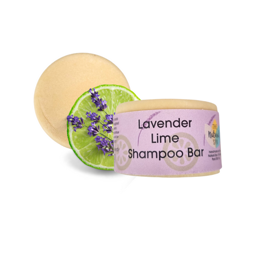 The Natural Spa Lavender Lime Shampoo Bar