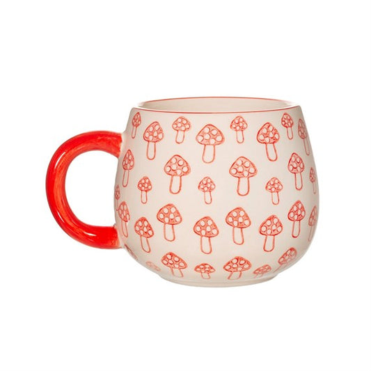 Mushroom Print Mug