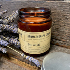 Ancient Wisdom Peace Lavender and Geranium Soy Wax Candle