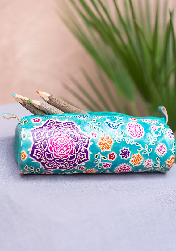 Namaste Floral Pencil Case