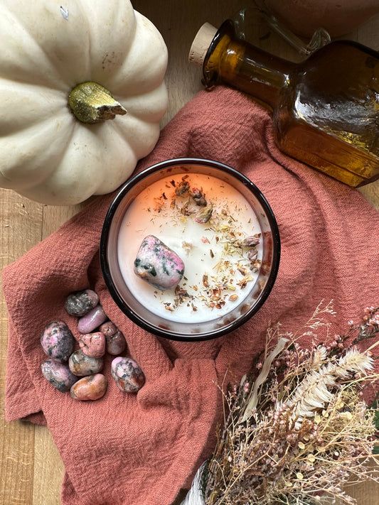 Frost Moon Monday’s Moon Manifestation Candle