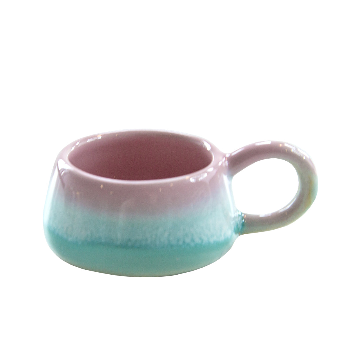 Sass and Belle pastel pink/green Tea-light holder