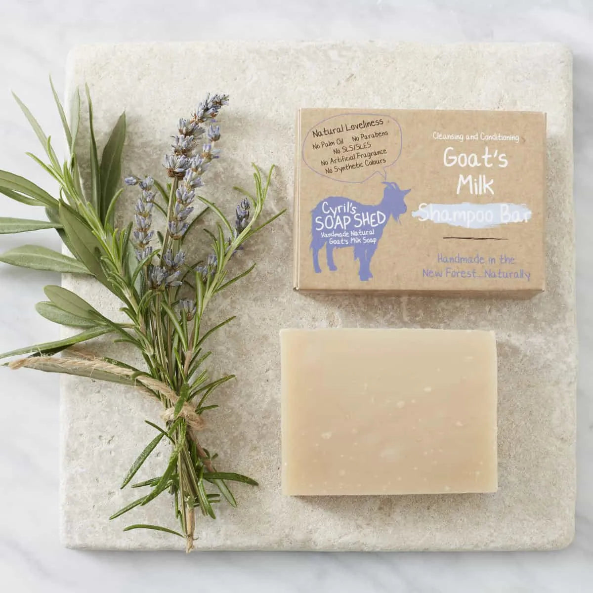 goats milk shampoo bar