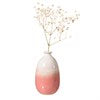 Sass and Belle Dip Glazed Ombre Pink Vase
