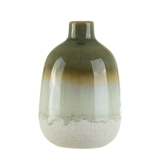 Sass and Belle Mojave Glaze Green Vase