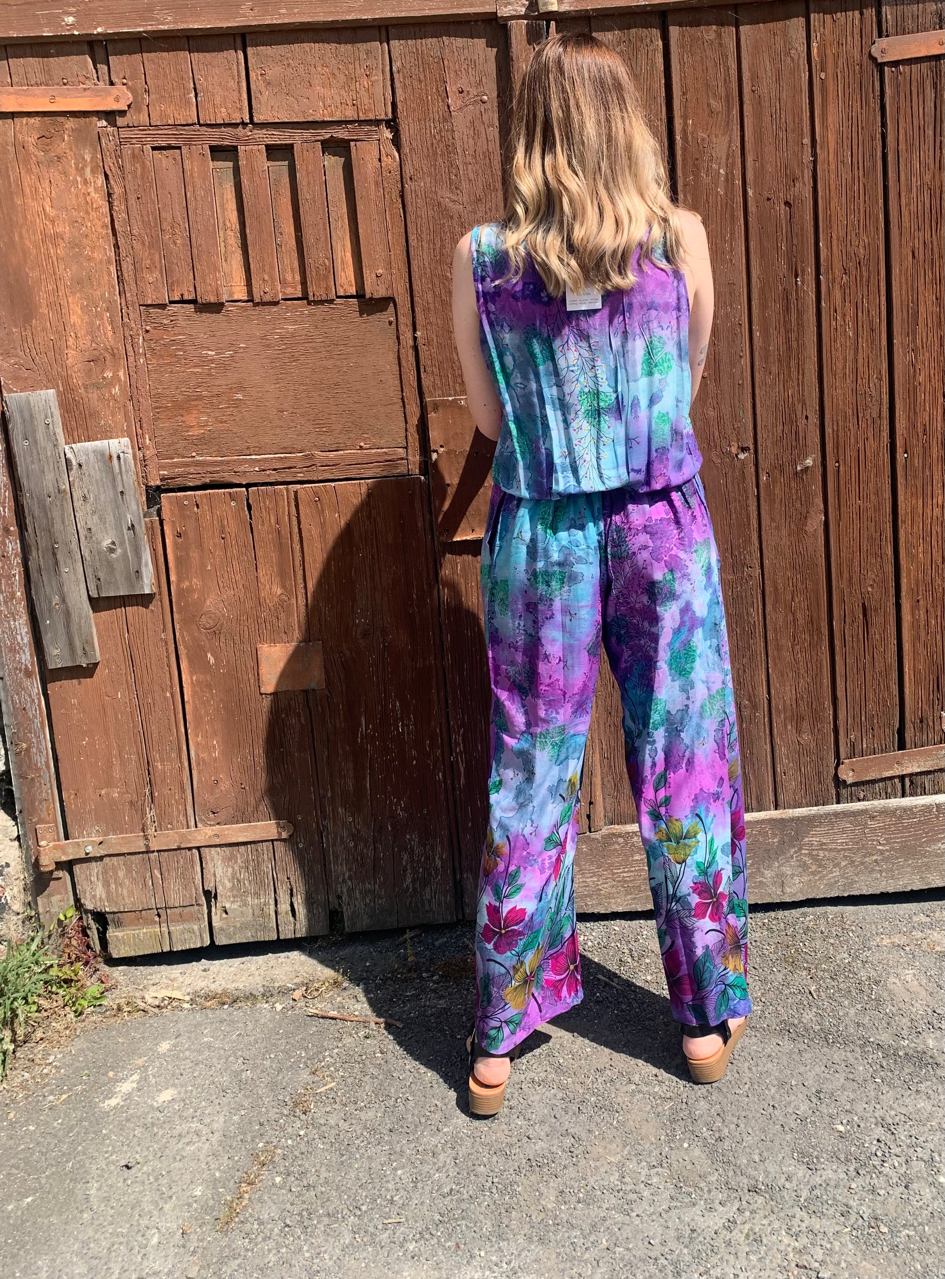Jumpsuit colourful top