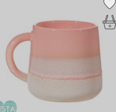 Sass and Belle Mojave Glaze Pink Mug