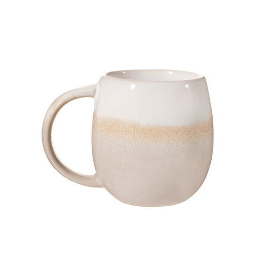 Sass and Belle Dip Glazed Ombre Grey Mug