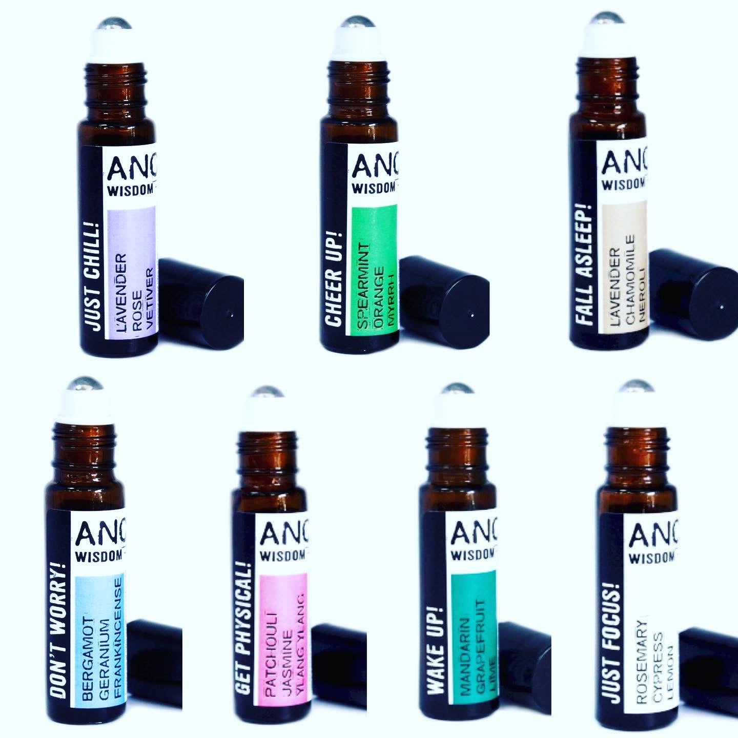 Aromatherapy essential oil pulse point fragrance