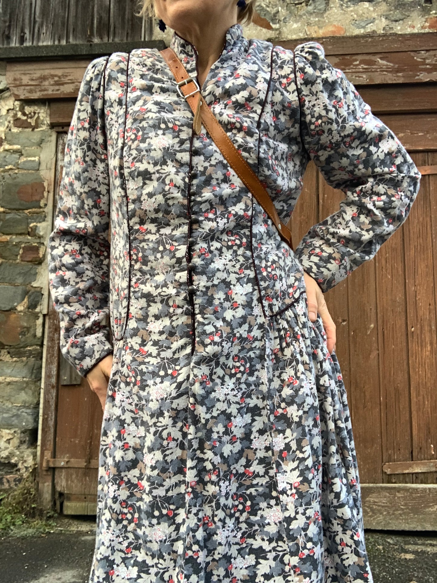 Vintage 1980’s prairie style dress by Origin