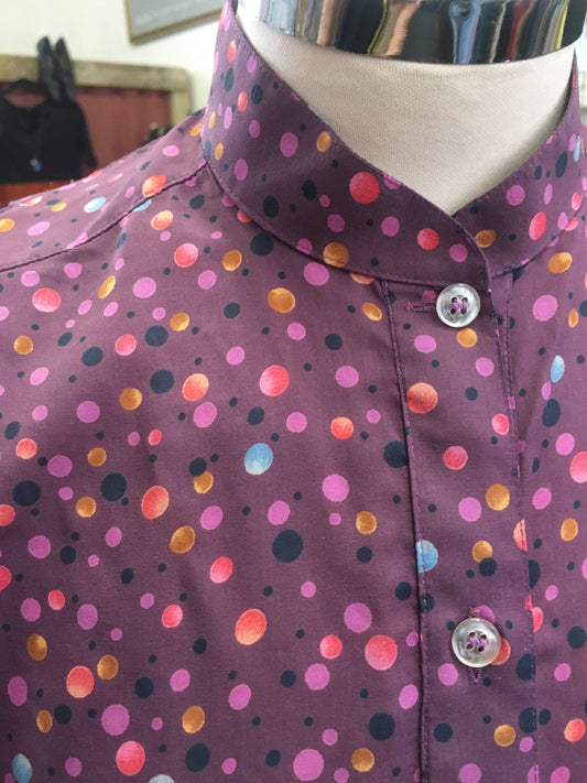 1980’s vintage silk spotty blouse/tunic