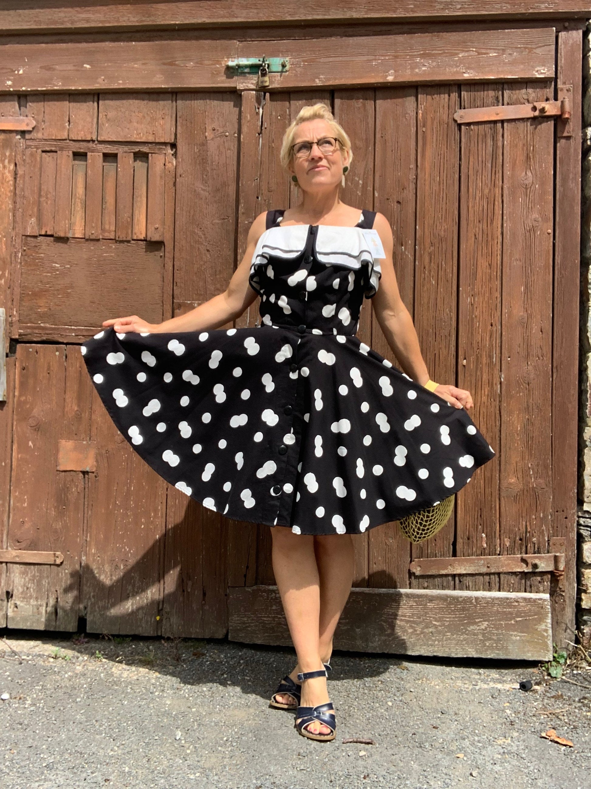 American Vintage polka dot 50's rockabilly style dress – Mrs Mint